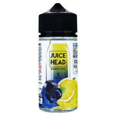 Juice Head 100ml Shortfill-Blueberry Lemon-vapeukwholesale