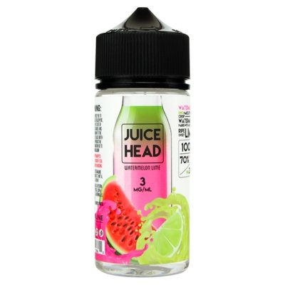 Juice Head 100ml Shortfill-Watermelon Lime-vapeukwholesale