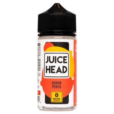 Juice Head 100ml Shortfill-Guava Peach-vapeukwholesale