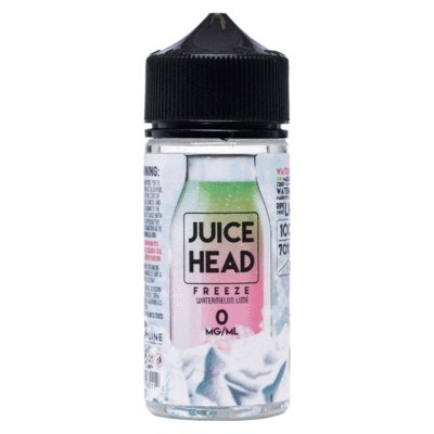 Juice Head 100ml Shortfill-Freeze Watermelon Lime Ice-vapeukwholesale