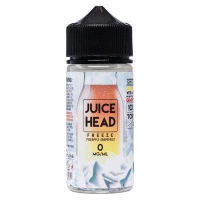 Juice Head 100ml Shortfill-Freeze Pineapple Grapefruit Ice-vapeukwholesale