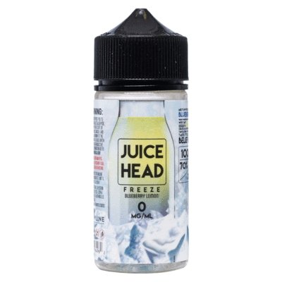 Juice Head 100ml Shortfill-Freeze Blueberry Lemon ice-vapeukwholesale