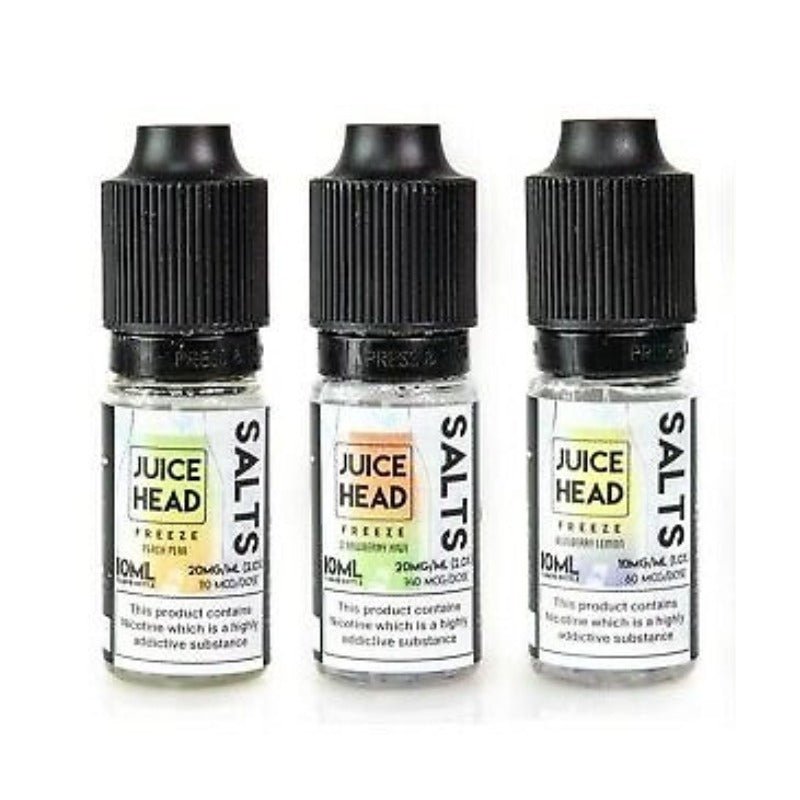 Juice Head Freeze 10ML Nic Salt (Pack of 10)