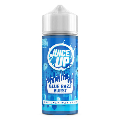 Juice Up 100ml E-liquid Shortfill-Blue Razz Burst-vapeukwholesale