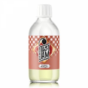 Just Jam 200ml E-Liquid-Toast Strawberry-vapeukwholesale