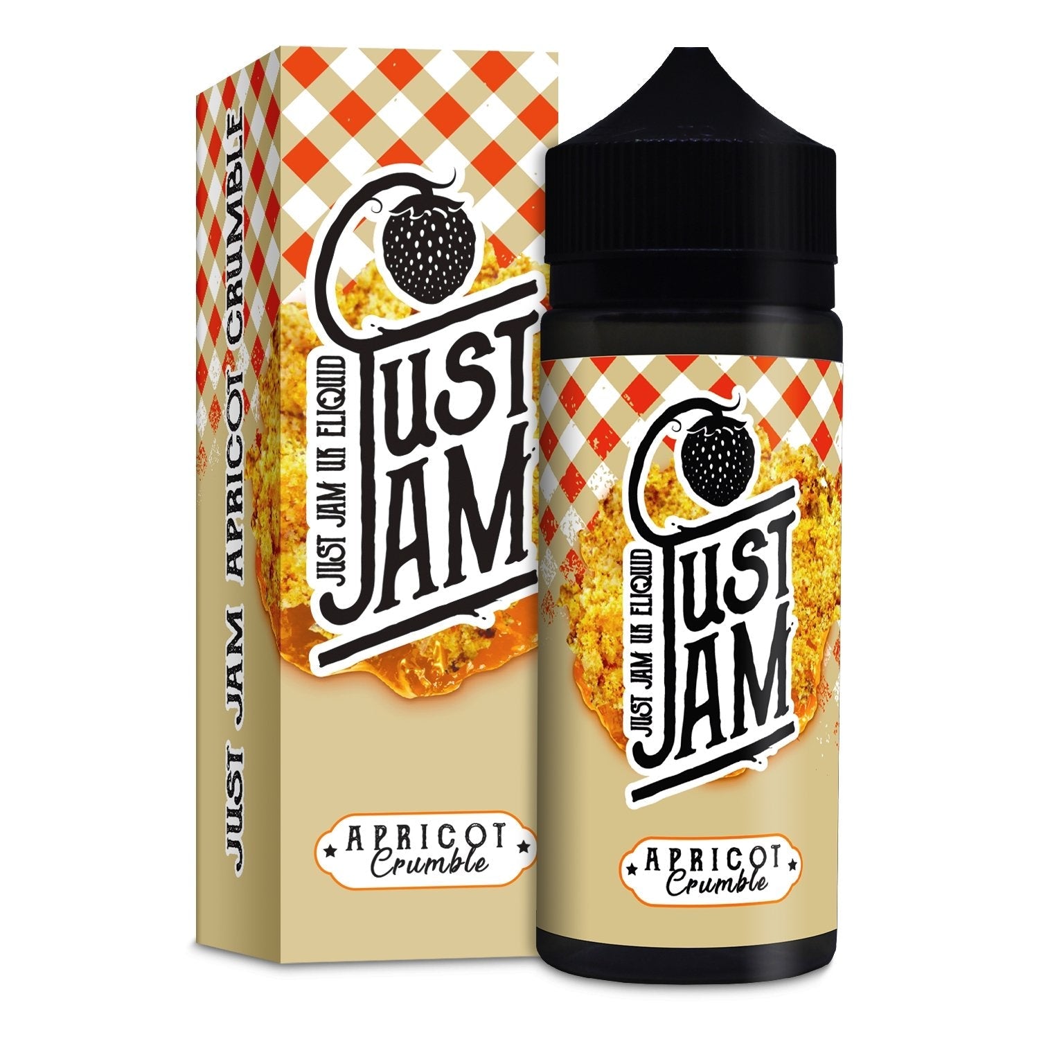 Just Jam Original 100ml Shortfill-Apricot Crumble-vapeukwholesale