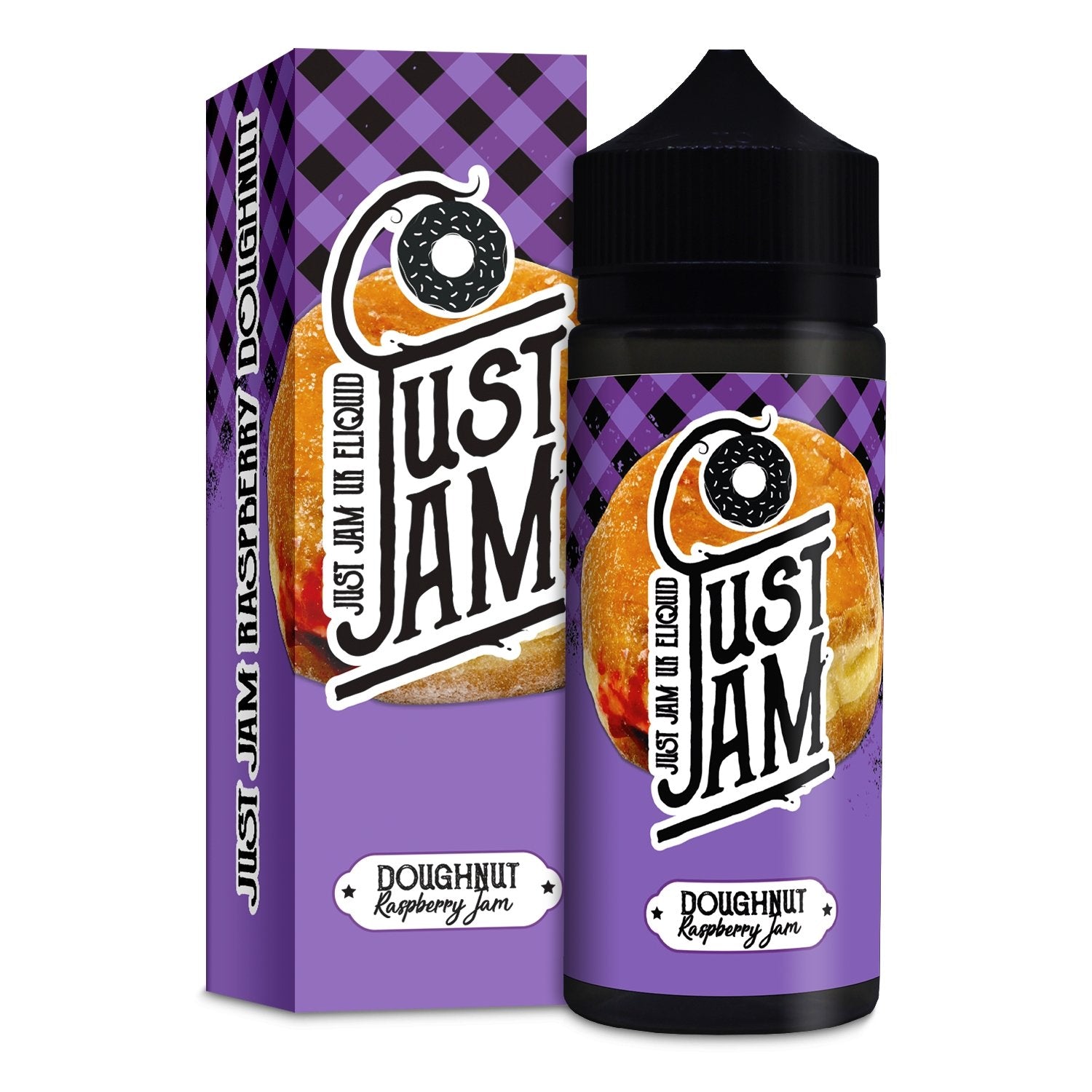 Just Jam Original 100ml Shortfill-Raspberry Doughnut-vapeukwholesale