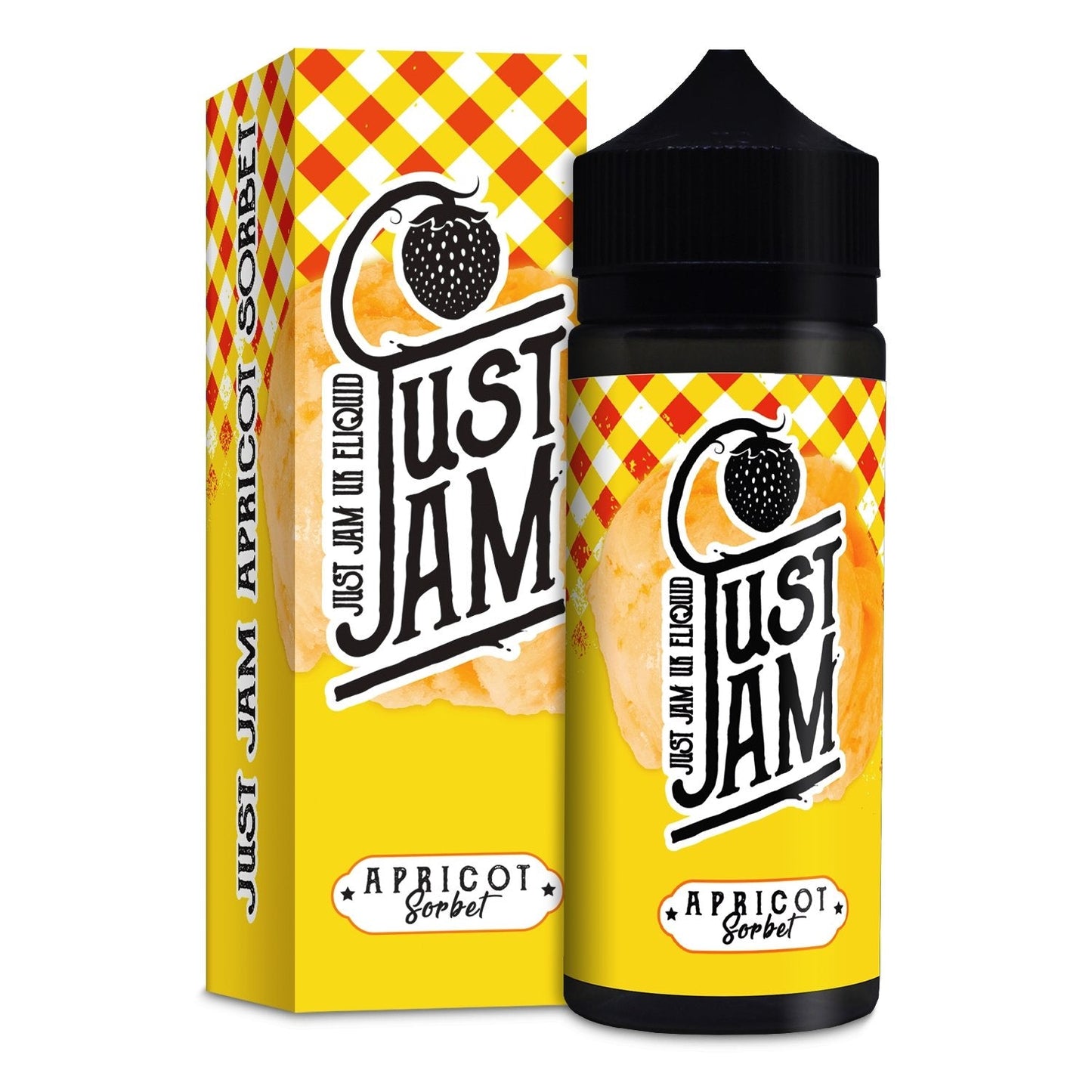 Just Jam Original 100ml Shortfill-Apricot Sorbet-vapeukwholesale