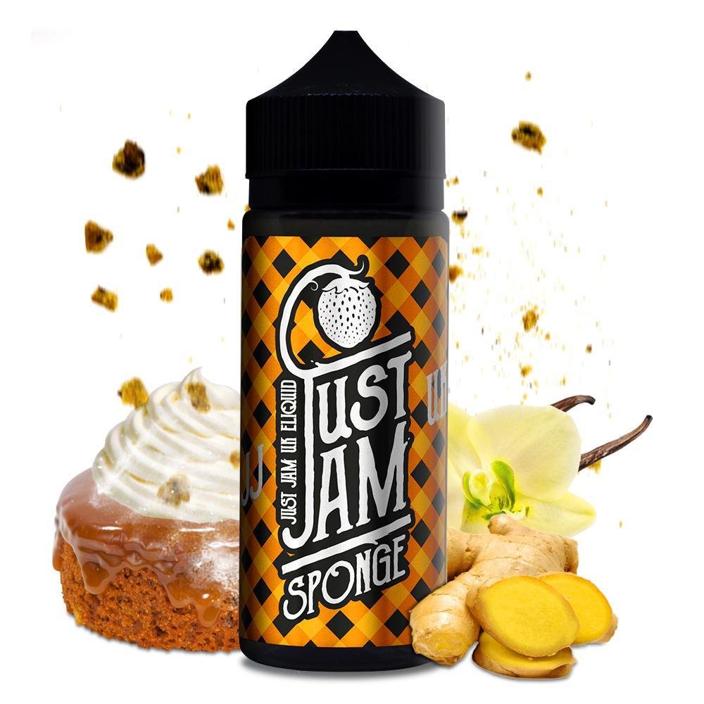 Just Jam Sponge 100ml Shortfill-Ginger-vapeukwholesale