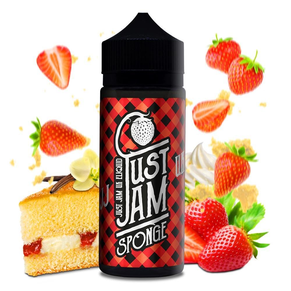 Just Jam Sponge 100ml Shortfill-Original-vapeukwholesale