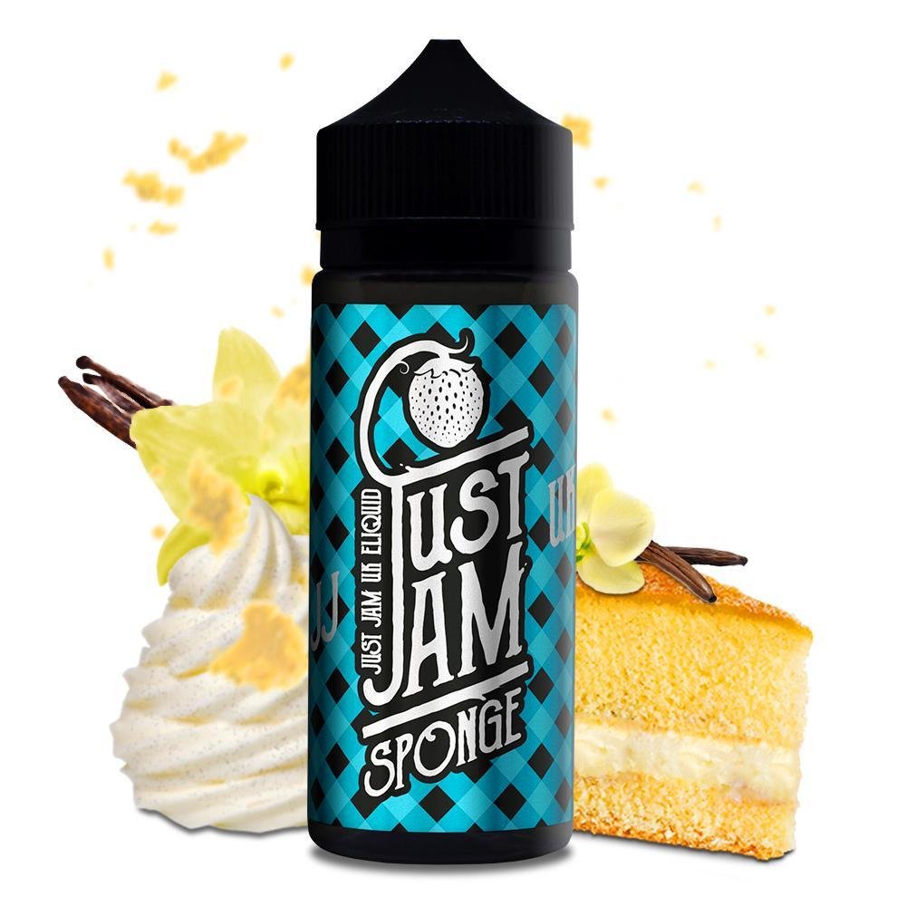 Just Jam Sponge 100ml Shortfill-Vanilla-vapeukwholesale