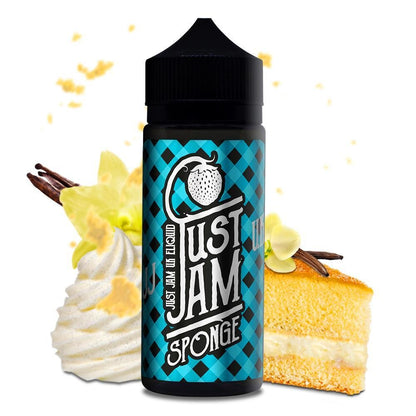 Just Jam Sponge 100ml Shortfill-Vanilla-vapeukwholesale