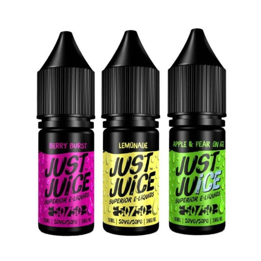 Just Juice 50/50 10ML E-Liquid (Pack of 10)