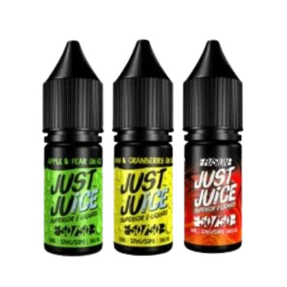 Just Juice 50/50 On Ice 10ML Shortfill (Pack of 10)