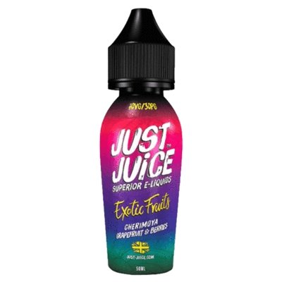 Just Juice 50ml Shortfill-EXOTIC FRUITS - CHERIMOYA GRAPEFRUIT BERRIES-vapeukwholesale