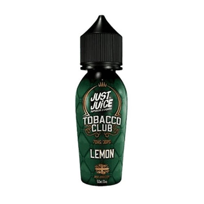 Just Juice Tobacco Club 50ml Shortfill-Lemon-vapeukwholesale