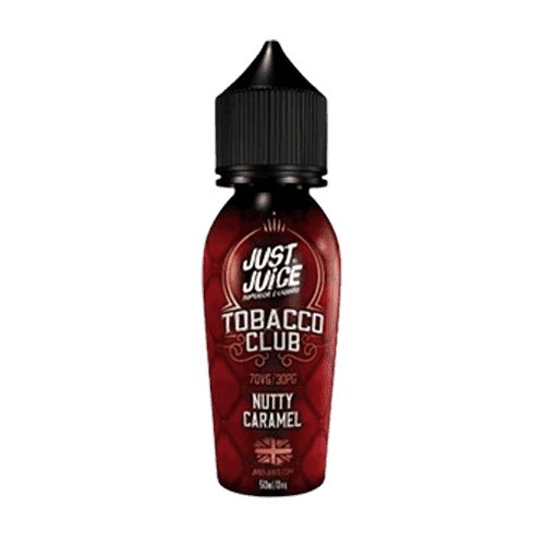 Just Juice Tobacco Club 50ml Shortfill-Nutty Caramel-vapeukwholesale