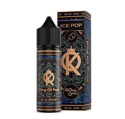 King of Pod 40ml Shortfill E-Liquid-Ice Pop-vapeukwholesale