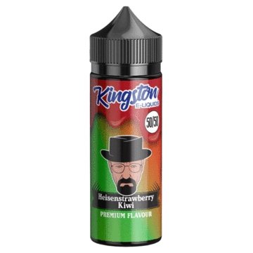 Kingston 50/50 100ML Shortfill-Heisen Strawberry Kiwi-vapeukwholesale