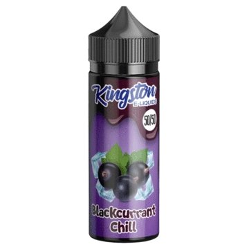 Kingston 50/50 100ML Shortfill-Blackcurrant Chill-vapeukwholesale