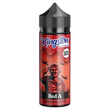 Kingston 50/50 100ML Shortfill-Red A-vapeukwholesale