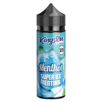 Kingston 50/50 Menthol 100ML Shortfill-Super Ice Menthol-vapeukwholesale