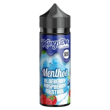 Kingston 50/50 Menthol 100ML Shortfill-Blueberry Raspberry Menthol-vapeukwholesale