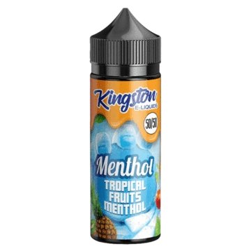 Kingston 50/50 Menthol 100ML Shortfill-Tropical Fruits Menthol-vapeukwholesale