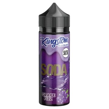 Kingston 50/50 Soda 100ML Shortfill-Grape Fizz-vapeukwholesale