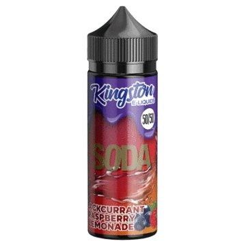 Kingston 50/50 Soda 100ML Shortfill-Blackcurrant Raspberry Lemonade-vapeukwholesale