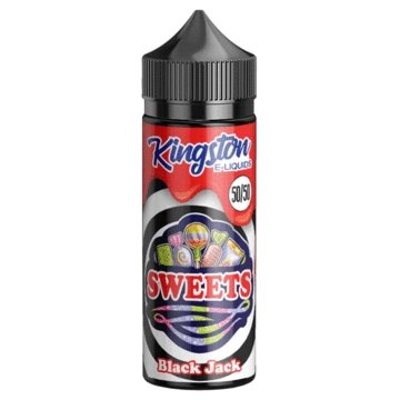 Kingston 50/50 Sweets 100ML Shortfill-Black Jack-vapeukwholesale