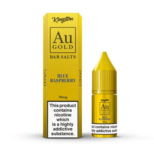 Kingston Au Gold Bar Salts 10ml E-liquids - Box of 10