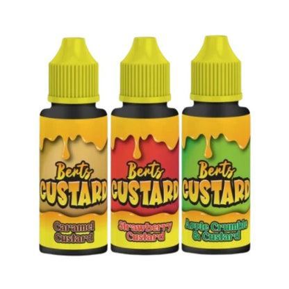 Kingston Berts Custard 100ML Shortfill