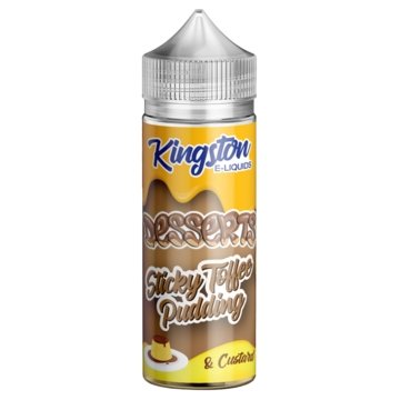 Kingston Desserts 100ML Shortfill-Sticky Toffee Pudding-vapeukwholesale