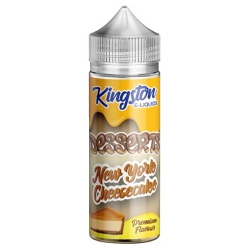 Kingston Desserts 100ML Shortfill-New York Cheesecake-vapeukwholesale