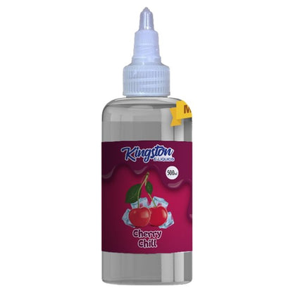 Kingston E-liquids Chill 500ml Shortfill-Cherry Chill-vapeukwholesale