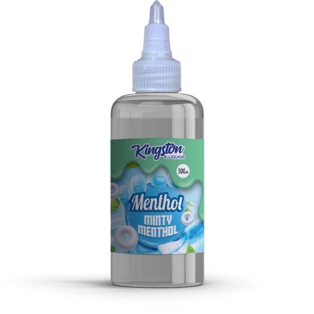 Kingston E-liquids Menthol 500ml Shortfill-Minty Menthol-vapeukwholesale