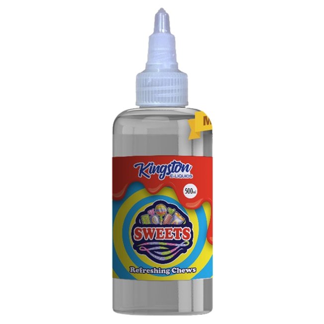 Kingston E-liquids Sweets 500ml Shortfill-Refreshing Chews-vapeukwholesale