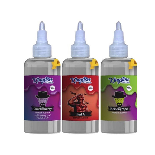 Kingston E-liquids Zingberry Range 500ml Shortfill