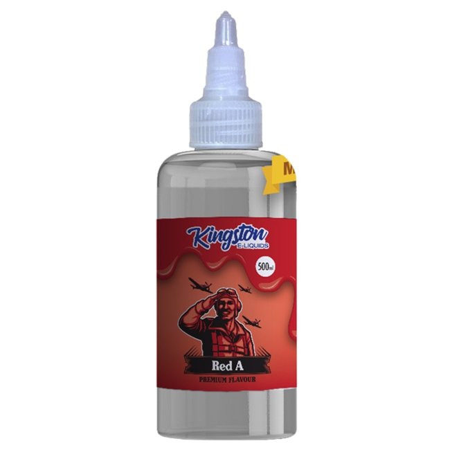 Kingston E-liquids Zingberry Range 500ml Shortfill-Red A-vapeukwholesale