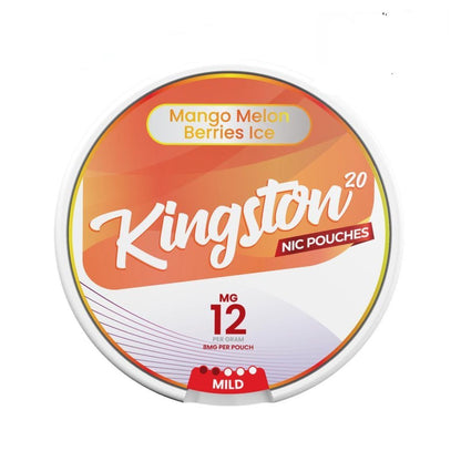 Kingston Nicotine Pouches Pack of 10 - Mango Melon Berries Ice - vapeukwholesale