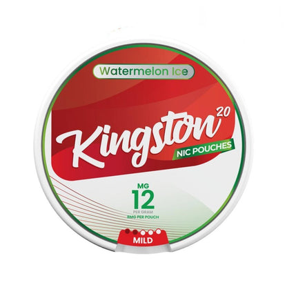 Kingston Nicotine Pouches Pack of 10 - Watermelon Ice - vapeukwholesale