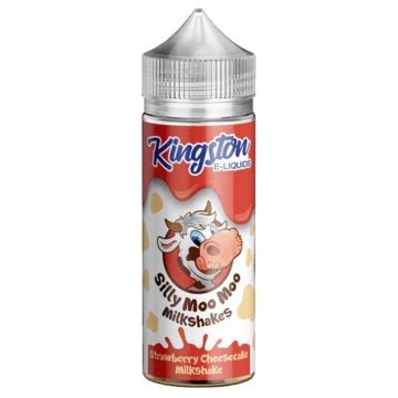 Kingston Silly Moo Moo Milkshakes 100ML Shortfill-Strawberry Cheesecake-vapeukwholesale