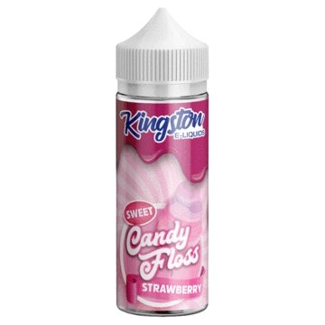 Kingston Sweet Candy Floss 100ML Shortfill-Strawberry-vapeukwholesale