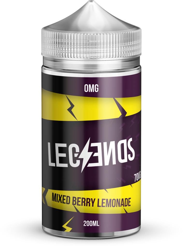 Legend E-Liquid 200ml E-liquids-Berry Lemonade-vapeukwholesale