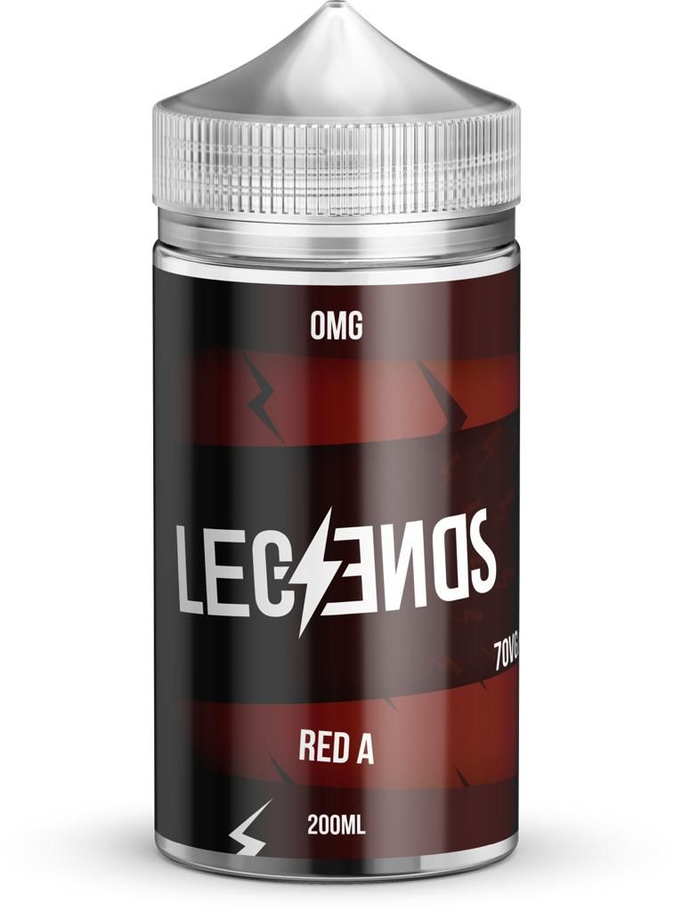 Legend E-Liquid 200ml E-liquids-Red A-vapeukwholesale