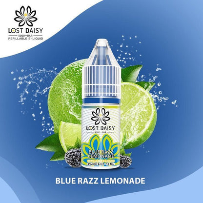 Lost Daisy 5000 Bar Salt 10ml - Box of 10-Blue Razz Lemonade-vapeukwholesale