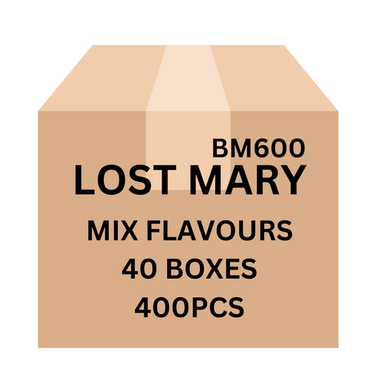 Lost Mary BM600 Mix Flavours Carton (40 boxes) 400pcs