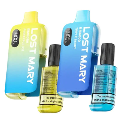 Lost Mary BM6000 Prefilled Disposable Vape Kit (Box of 5)