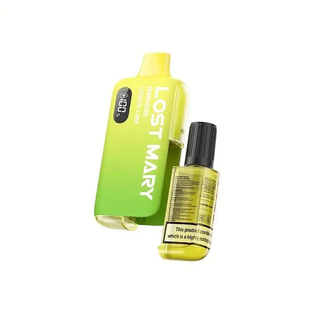 Lost Mary BM6000 Prefilled Disposable Vape Kit (Box of 5)-Lemon Lime-vapeukwholesale